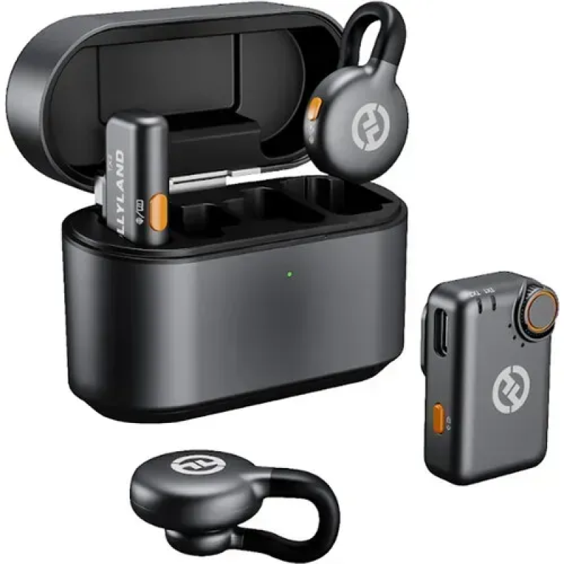 Беспроводные микрофоны Hollyland LARK M2S Mini Combo (на 2 человека) (3.5 мм, USB‑C)