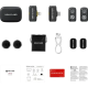 Беспроводная микрофонная система Hollyland LARK A1 Combo (на 2 человека) (USB‑C, Lightning)