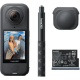 Панорамна екшн-камера Insta360 X4 Air Starter Bundle 360° 8K (Black) (CINSAAFA-SE03)