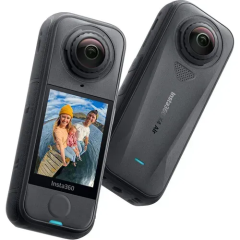 Панорамная экшн-камера Insta360 X4 Air Starter Bundle 360° 8K (Black) (CINSAAFA-SE03)