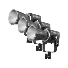 LED прожектор Aputure STORM 80c 3-Light Kit（EU）											