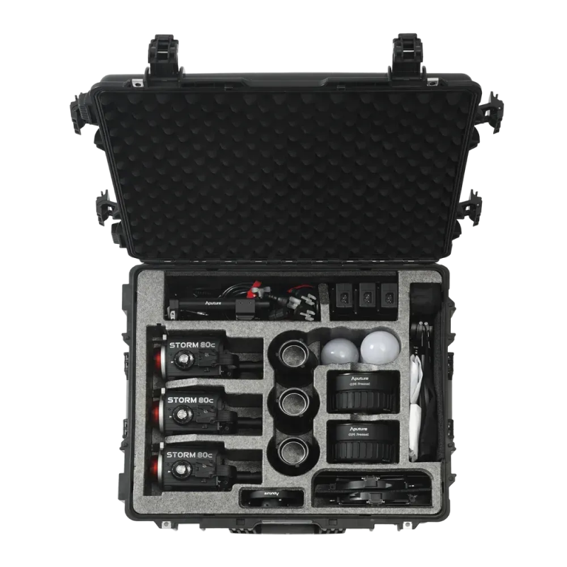 LED прожектор Aputure STORM 80c 3-Light Kit（EU）