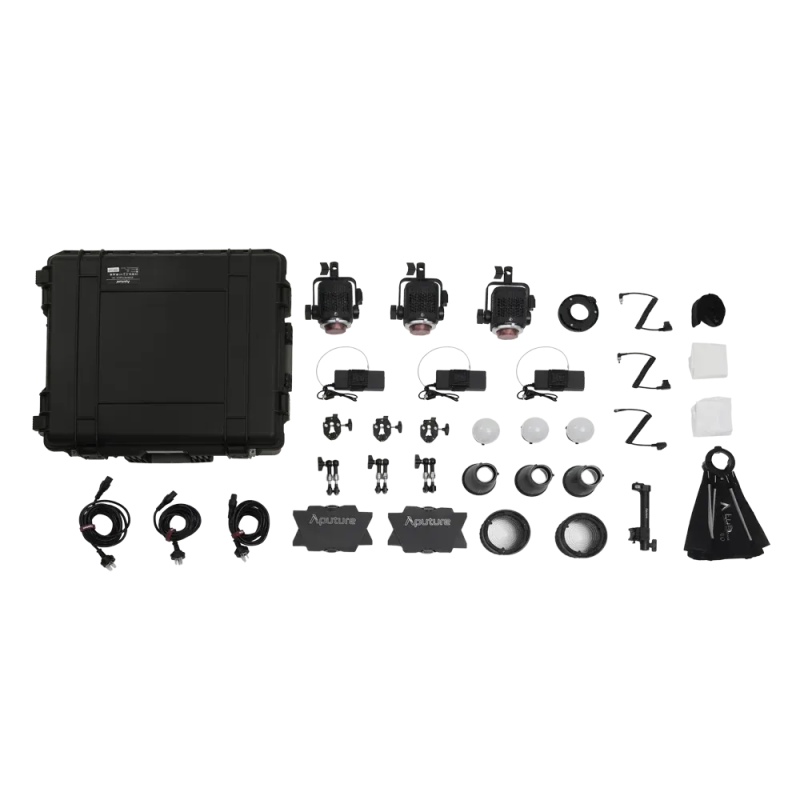 LED прожектор Aputure STORM 80c 3-Light Kit（EU）