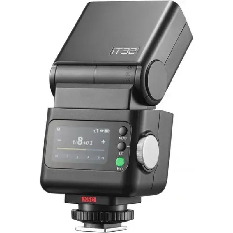 Набір спалах +  синхронізатор Godox IT32 / Godox X5C (для Canon)