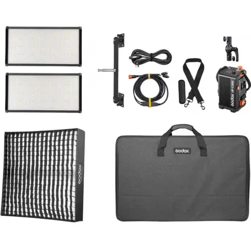 Led панель Godox LiteWafer UP150R (набір з 2 шт з софтбоксом) (UP150R KIT 2)