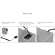 Кабель живлення  D-Tap to Dummy Battery for Sony NP-FZ100 Power Cable