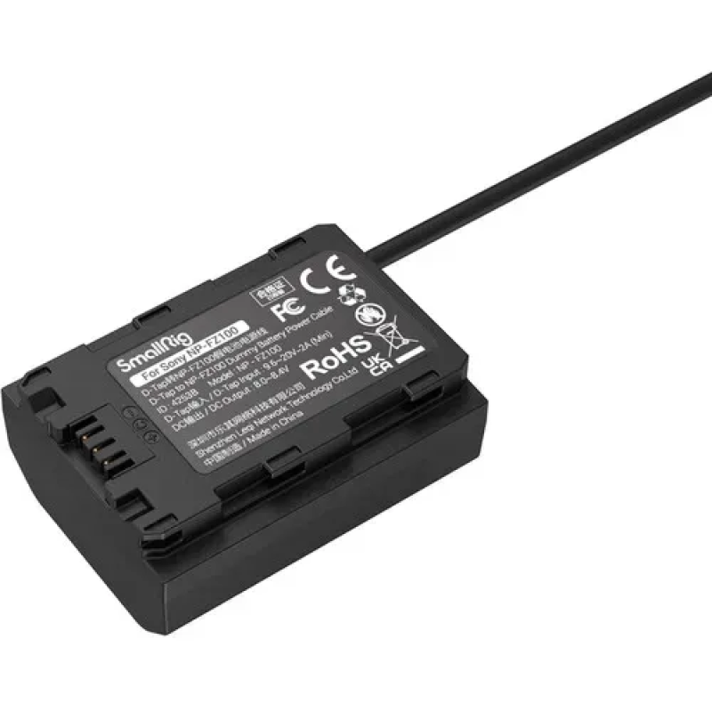 Кабель живлення  D-Tap to Dummy Battery for Sony NP-FZ100 Power Cable