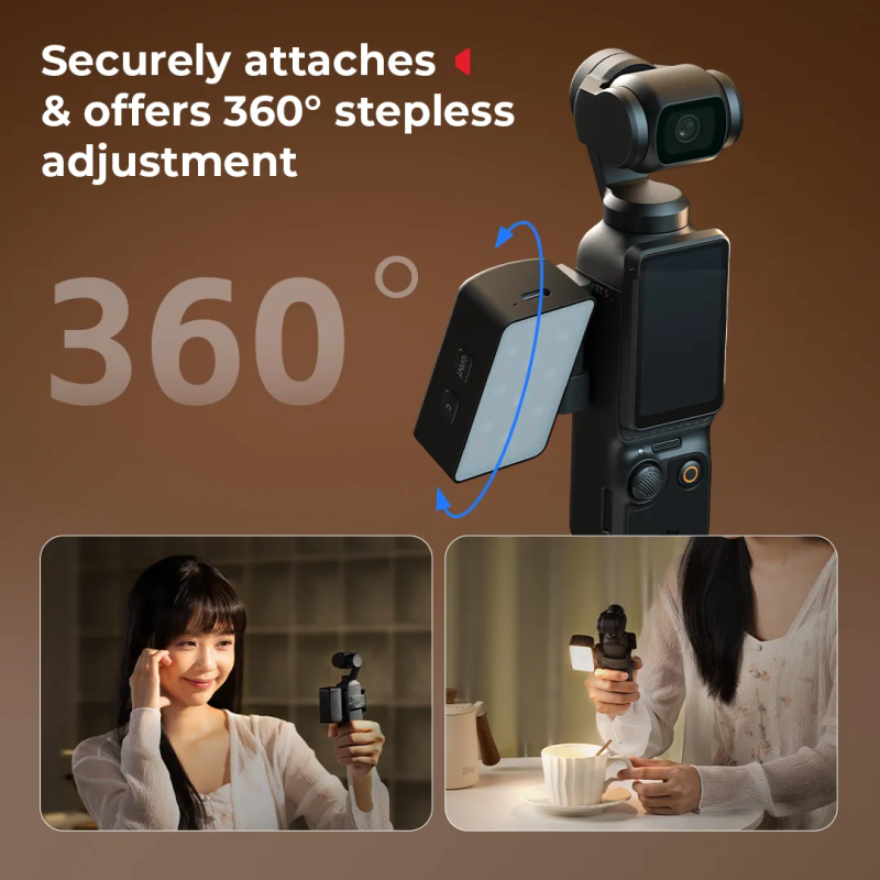 LED світло SmallRig RGBWW LED Video Light for DJI Osmo Pocket 3