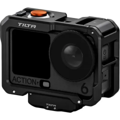 Кейдж Tilta Camera Cage для DJI Osmo Action 6 + адаптер крепления (Black) (TA-T95-A-B)