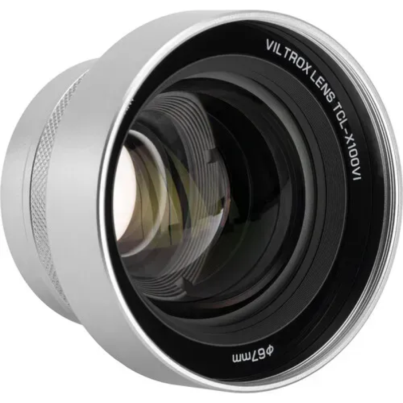 Об’єктив‑телеконвертер Viltrox TCL‑X100VI 1.4× (для Fujifilm X100) (Silver)