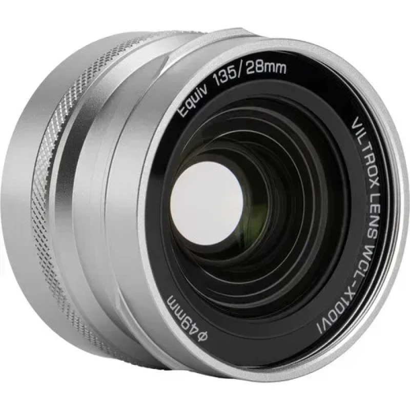 Ширококутний конверсійний об’єктив Viltrox WCL-X100VI (для Fujifilm X100) (Silver)