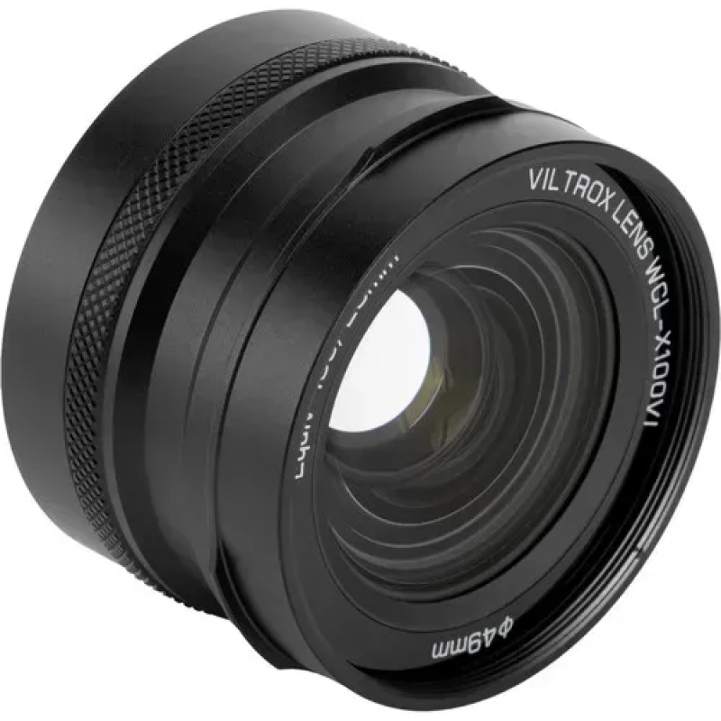 Ширококутний конверсійний об’єктив Viltrox WCL-X100VI (для Fujifilm X100)(Black)