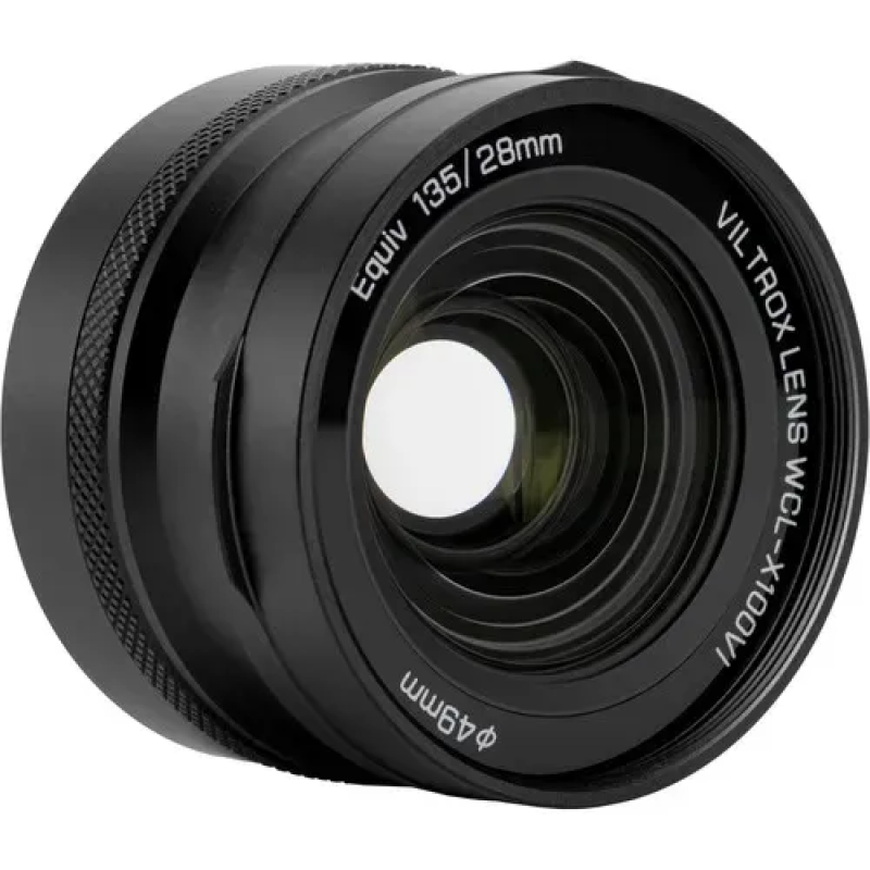 Ширококутний конверсійний об’єктив Viltrox WCL-X100VI (для Fujifilm X100)(Black)