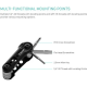 Мультитул Tilta Multi-Functional Mini Tool Kit (Titanium Gray) (TA-MMT-TG)