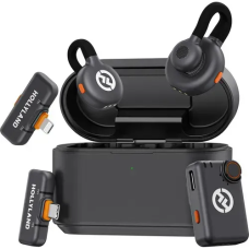 Беспроводная микрофонная система Hollyland LARK M2S ULTIMATE Combo (на 2 персоны) (3.5 мм, USB-C, Lightning)