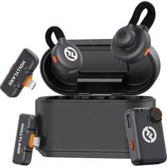 Беспроводная микрофонная система Hollyland LARK M2S ULTIMATE Combo (на 2 персоны) (3.5 мм, USB-C, Lightning)
