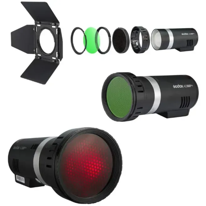 Набор Godox BD-10 (жалюзи, фильтры, адаптер) для AD300Pro