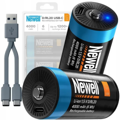 Аккумулятор Newell USB-C D/R20 Rechargeable Battery 4000 mAh (2 шт.) (NL4208)