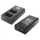 Двойное зарядное устройство Newell DL-USB-C для аккумулятора NP-W235 (NL2320)