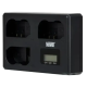 Тройное зарядное устройство Newell TT‑USB‑C для аккумуляторов EN‑EL15 (NL4806)