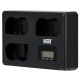 Тройное зарядное устройство Newell TT‑USB‑C для аккумуляторов EN‑EL15 (NL4806)