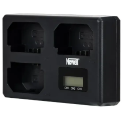 Тройное зарядное устройство Newell TT‑USB‑C для аккумуляторов NP‑FZ100 (NL4803)