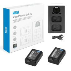 Набор двойное зарядное устройство Newell DL-USB-C и два аккумулятора NP-FW50 для Sony (NL3006)
