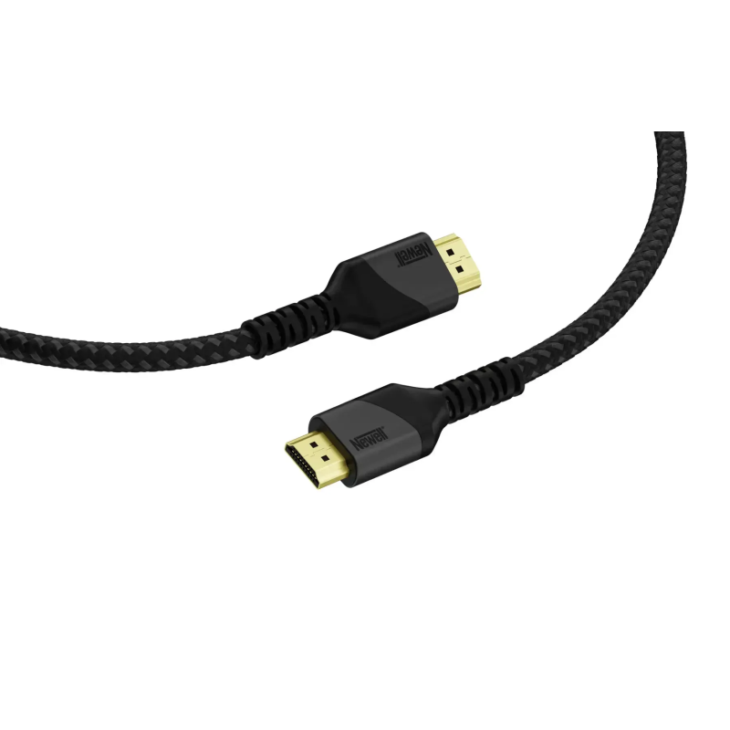 Кабель Newell HDMI — HDMI 2.1, 8K 60Hz 2 м, графіт (NL3588)