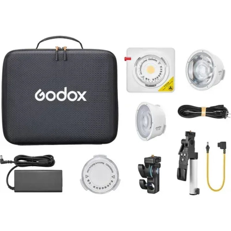 LED світло Godox ML100Bi Kit2 з ручкою AK-B02 для батарей V-Mount (Bi-Color) (ML100Bi Kit2)