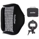 Софтбокс для спалаху Godox SFGV-G6060 "Easy" (60×60 см) з кронштейном S і сіткою