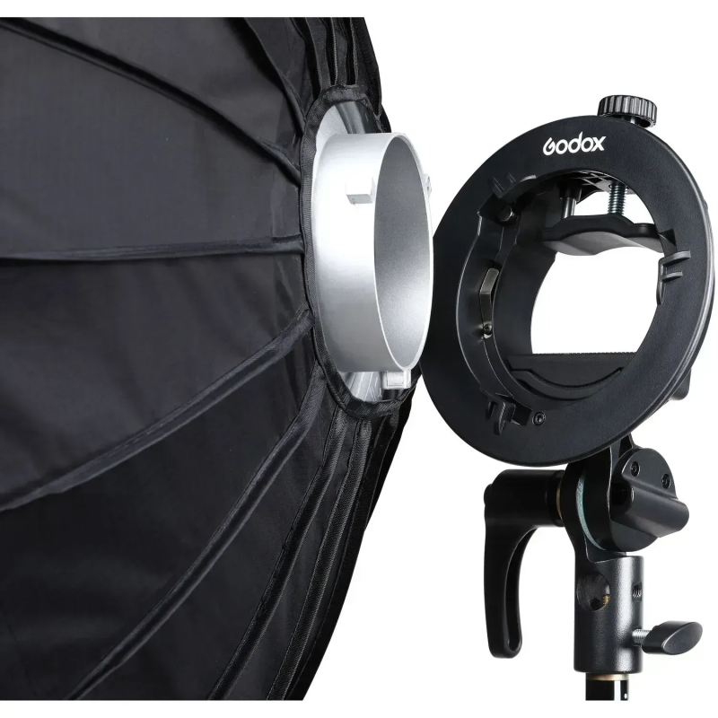 Софтбокс для вспышки Godox SGUV-8080 "Easy" (80×80 см) с кронштейном S2
