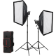 Набор LED света Godox SL60IIBi‑K2 со стойками и софтбоксами (Bi‑Color) (2 шт)