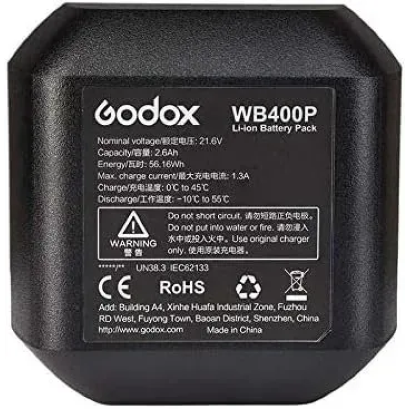 Акумулятор Godox WB400P 21.6V, 2600 mAh для спалаху Godox AD400Pro