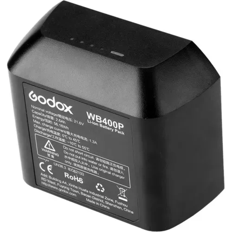 Акумулятор Godox WB400P 21.6V, 2600 mAh для спалаху Godox AD400Pro