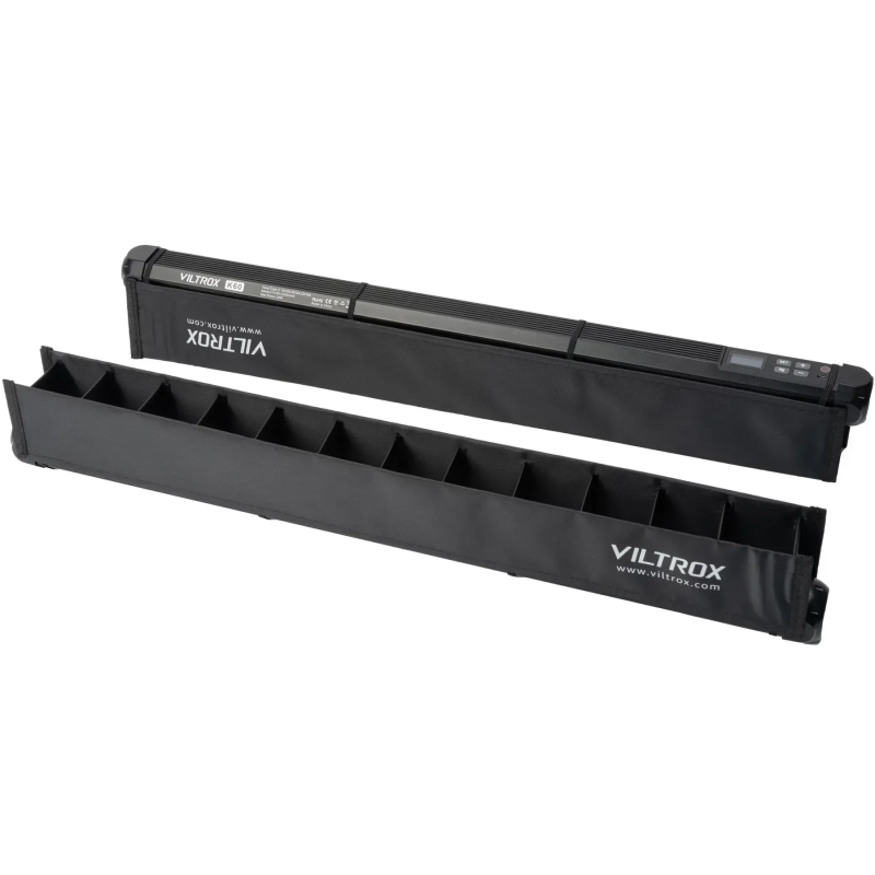 LED трубка Viltrox K60 RGB (чорна) (набір з 2 шт) (60 см)