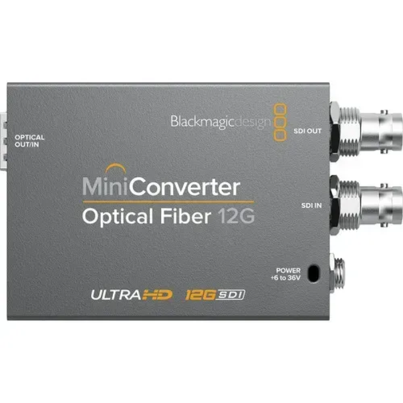 Конвертер Blackmagic Design Mini Converter Optical Fiber 12G-SDI (CONVMOF12G)