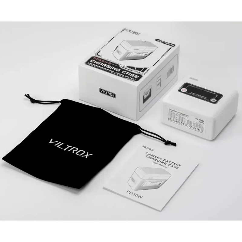 Зарядный кейс Power Bank Viltrox BT-W235 5500mAh для аккумуляторов NP-W235