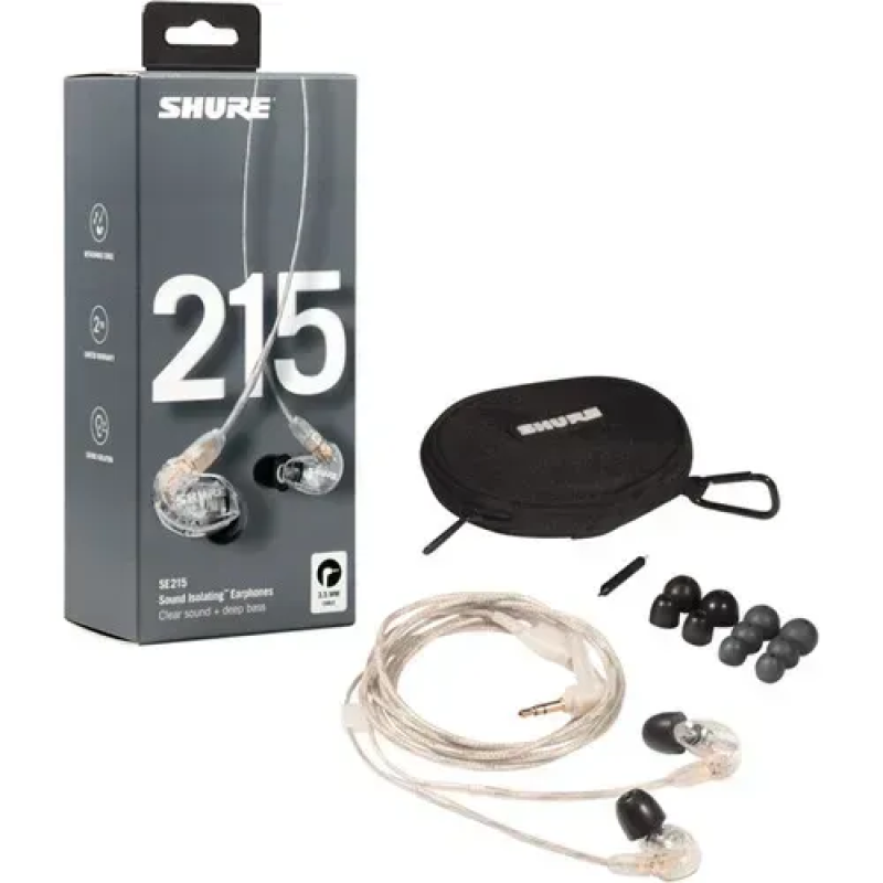 Навушники Shure SE215 Clear