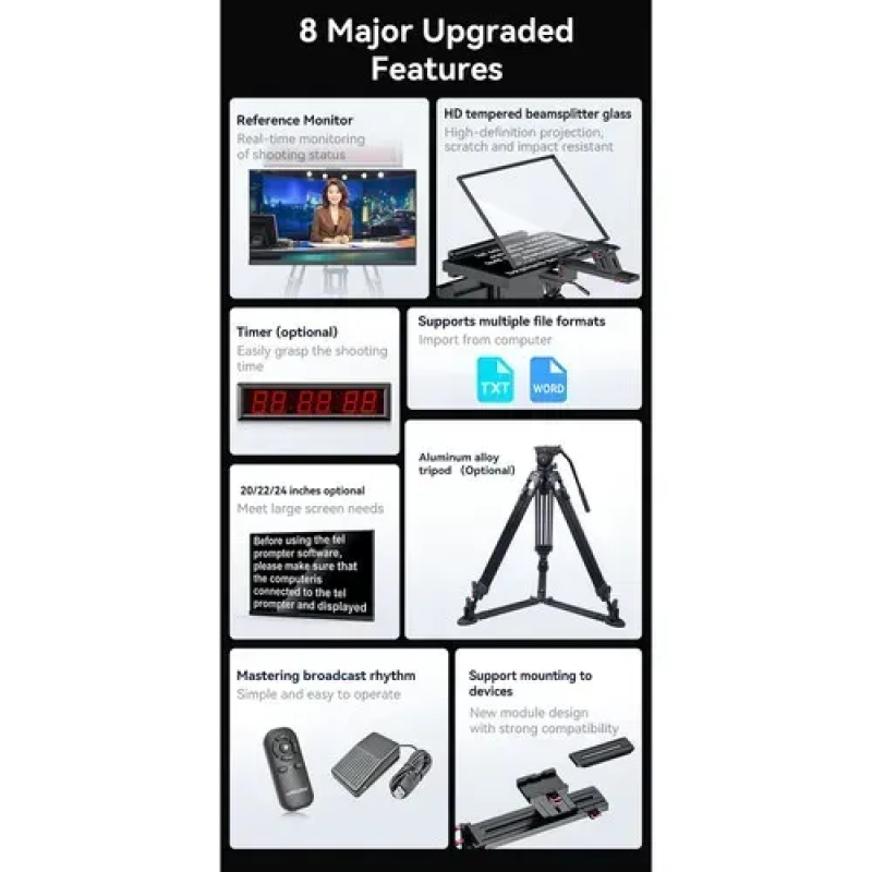 Телесуфлер Bestview // Desview DT22-MS (HDMI/3G-SDI) (DT22-MS)