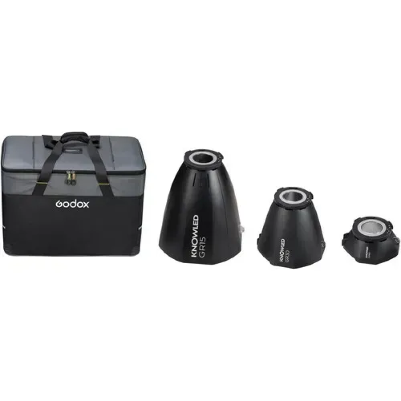 Набір рефлекторів Godox KNOWLED 4 Reflectors Kit of 15°, 30°, 60° reflectors