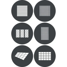 Набор гобо для проекционного крепления Godox Gobos set for MG1200Bi Projection Attachment GP-GS4