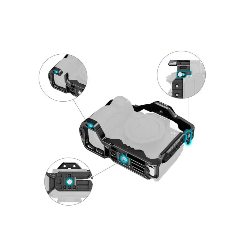 Клітка SmallRig Cage для Sony Alpha 7R V / 7 IV / 7S III / 1 / 7R IV / 7 V (3667C)