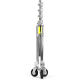 Стійка студійна Avenger B150P-1 Strato-Safe Stand 4R Rubber Wheels