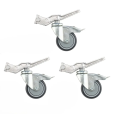 Комплект коліс Avenger A9000N з гальмами (3 шт.) (Silver)