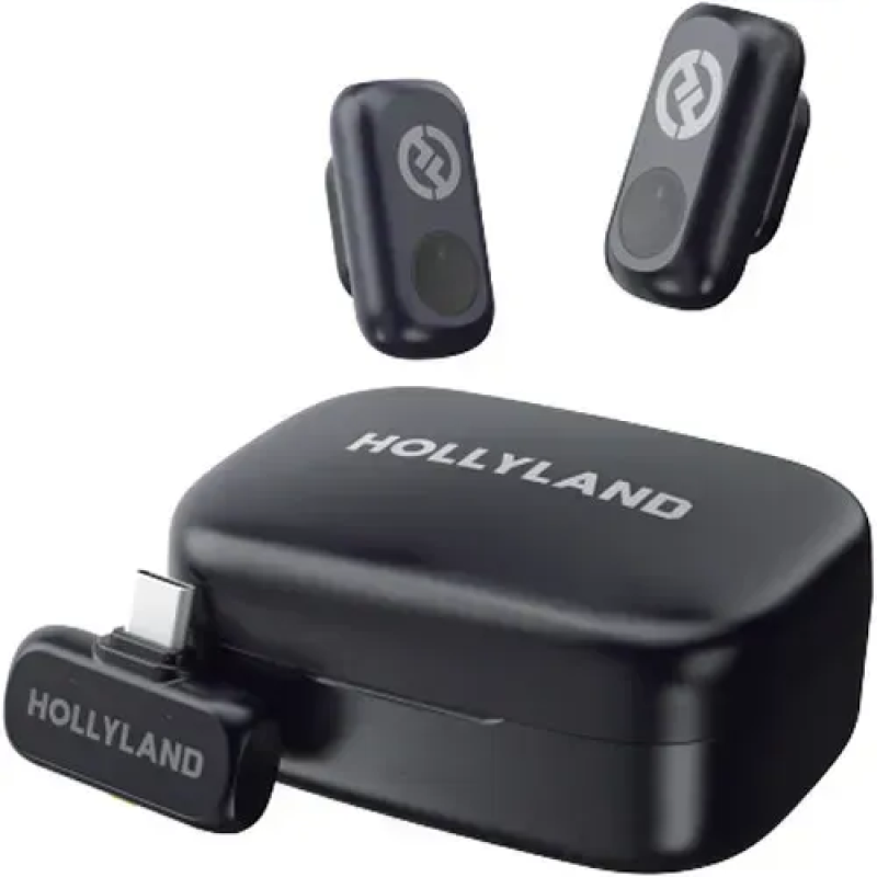 Бездротова мікрофонна система Hollyland Lark A1 Duo (на 2 персони) (USB-C)
