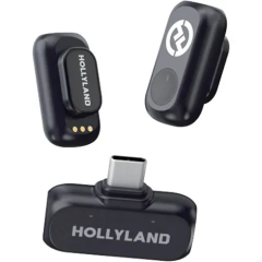 Бездротова мікрофонна система Hollyland Lark A1 Mini Duo (на 2 персони) (USB-C)