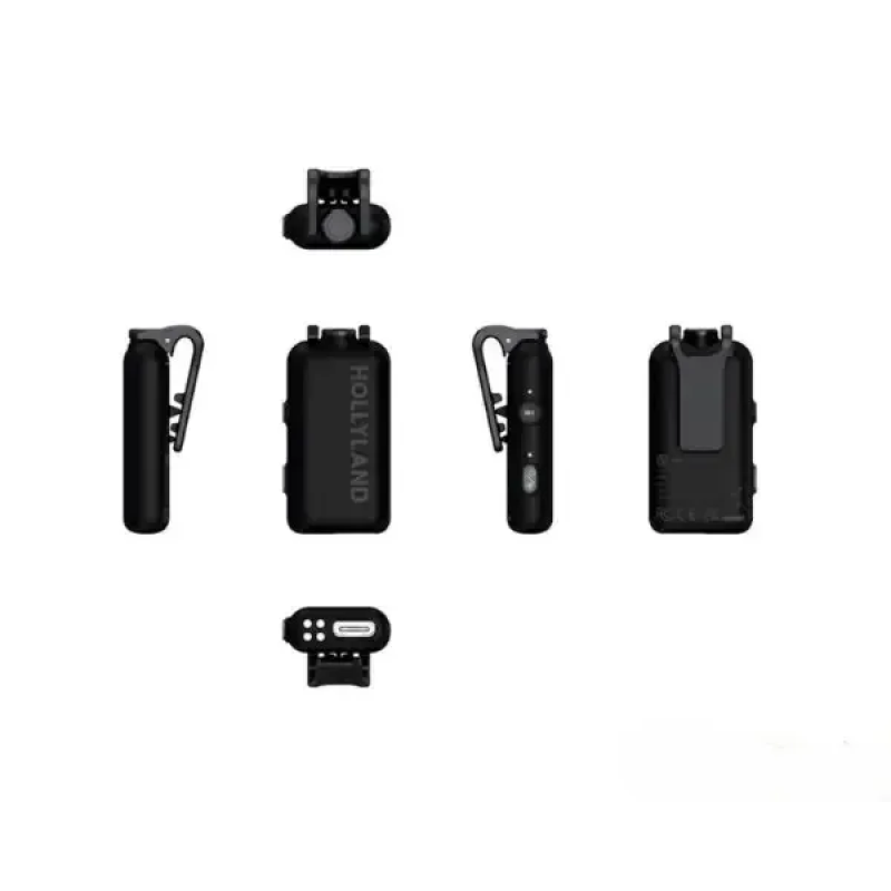 Бездротова мікрофонна система Hollyland LARK MAX 2 Solo (на 1 персону) (3.5 мм, USB-C)