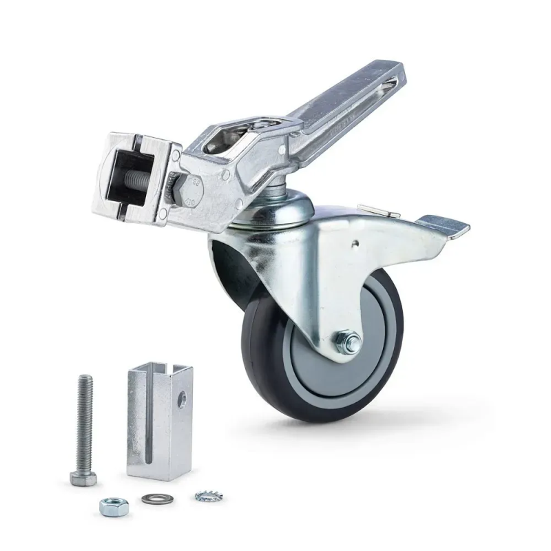 Комплект коліс Avenger A9000N з гальмами (3 шт.) (Silver)