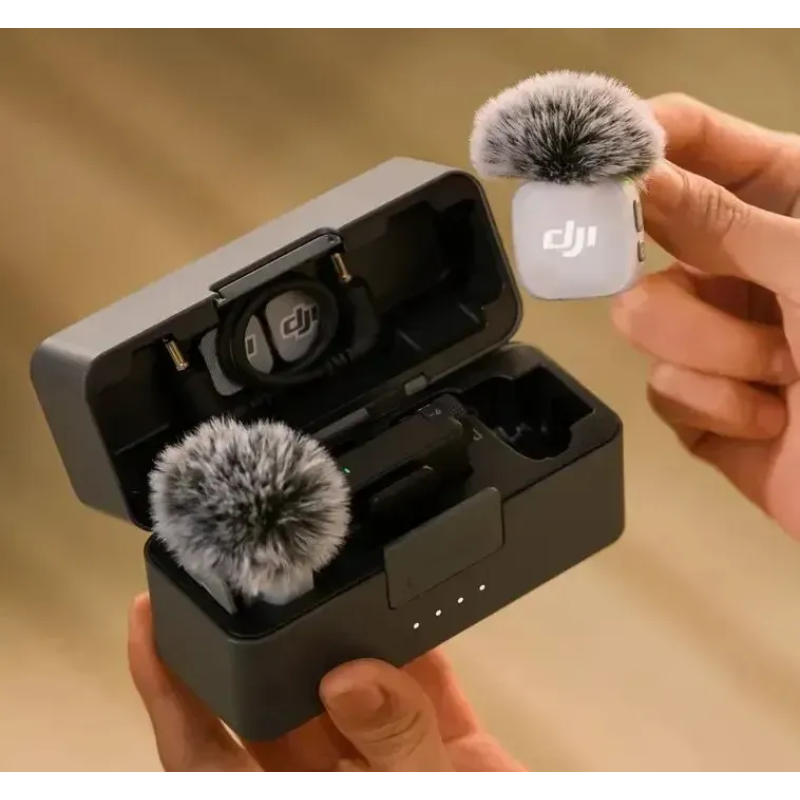 Бездротова мікрофонна система DJI Mic Mini 2 (на 2 персони, 2+1) (3.5 мм, USB-C)