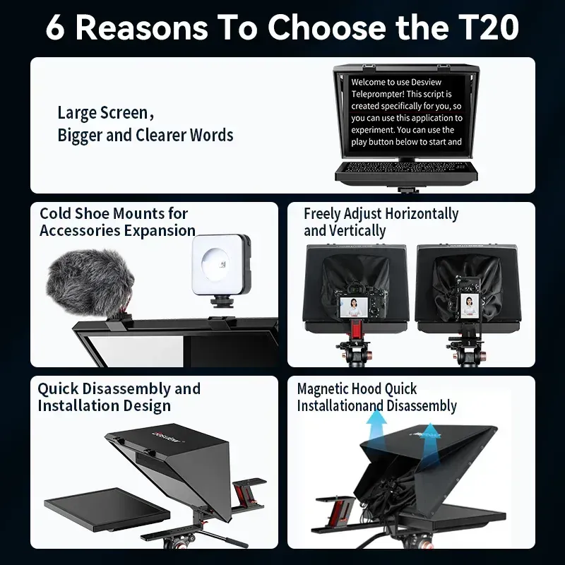 Телесуфлер Bestview / Desview T20 (T20)